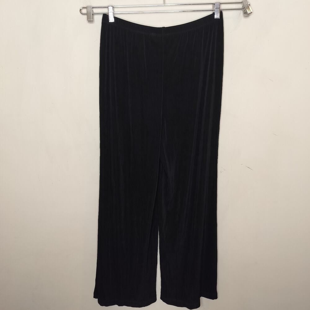 Chico's Travelers Wide Leg Pants Slinky Pull On - Picture 6 of 7